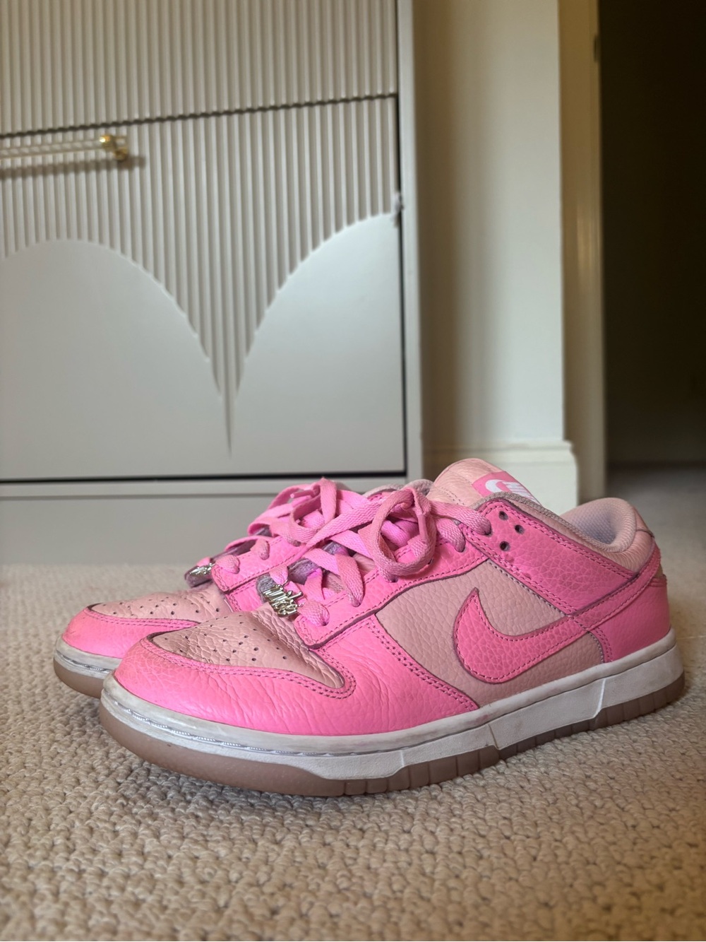 Nike Pink Low-Top Sneakers